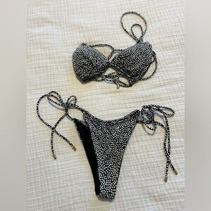 BuffBunny Swim Santorini Top and Bottom Small